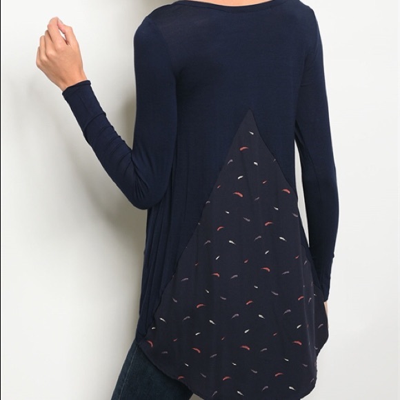 Navy Top - Picture 3 of 3